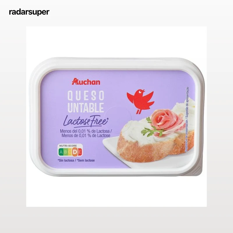 AUCHAN Queso de untar natural 200 g. Producto Alcampo