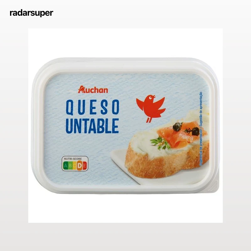 AUCHAN Queso de untar natural 300 g. Producto Alcampo