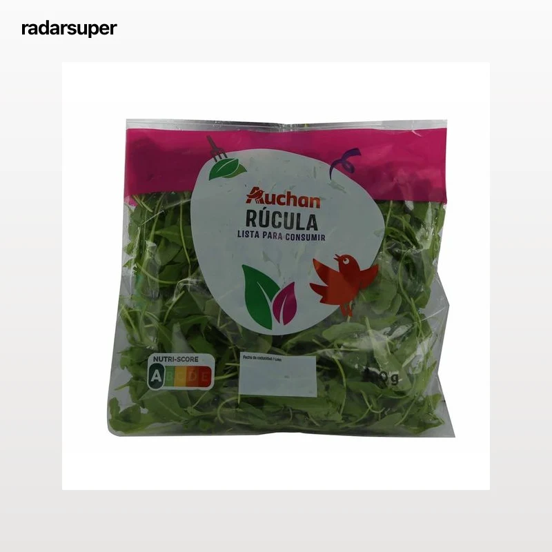 AUCHAN Rúcula bolsa de 100 g. Producto Alcampo