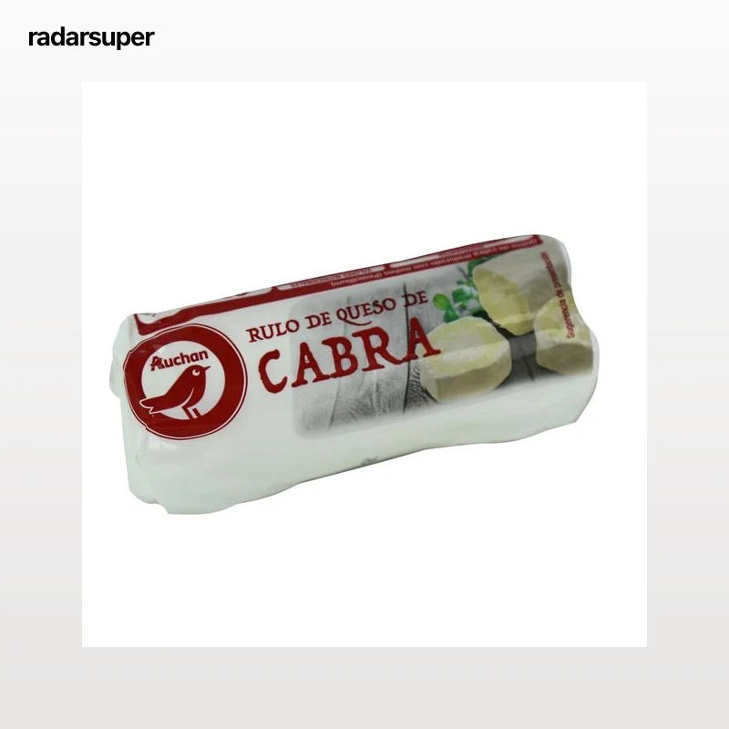 AUCHAN Rulo queso de cabra 180 g. Producto Alcampo