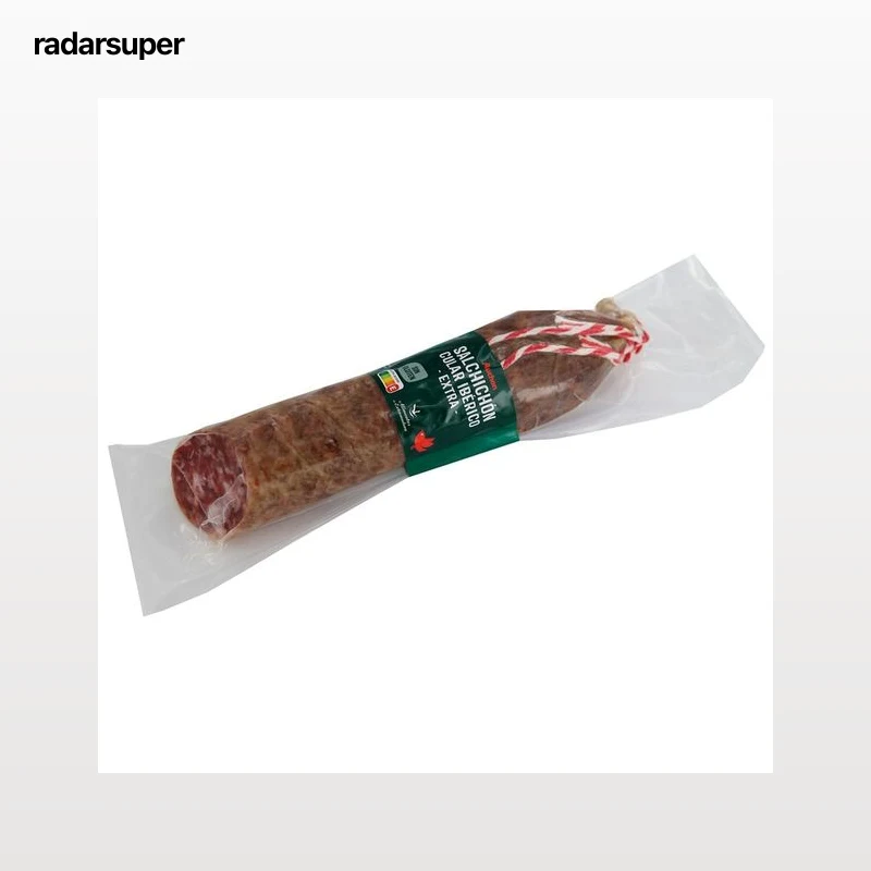 AUCHAN Salchichón cular ibérico extra envasado al vacio 450 g. Producto Alcampo