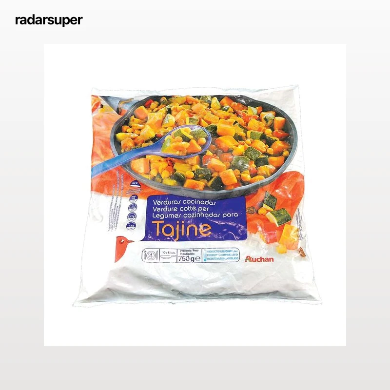 AUCHAN Salteado de verduras para tajine 750 g. Producto Alcampo
