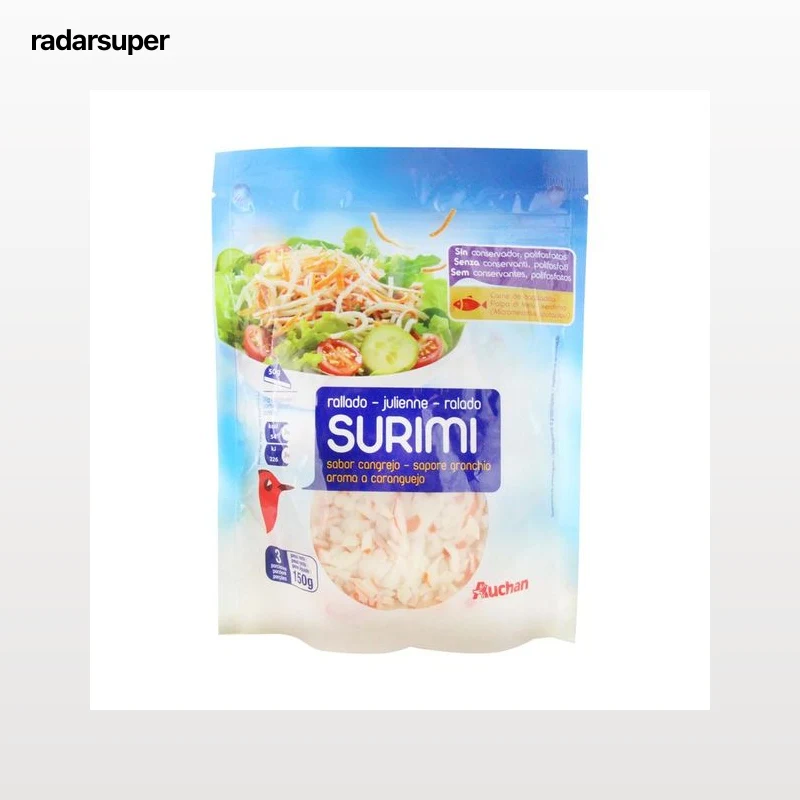 AUCHAN Surimi rallado (sabor cangrejo) 150 g. Producto Alcampo