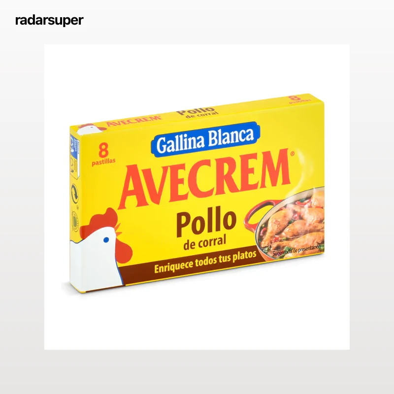 Avecrem Gallina Blanca 8 unidades