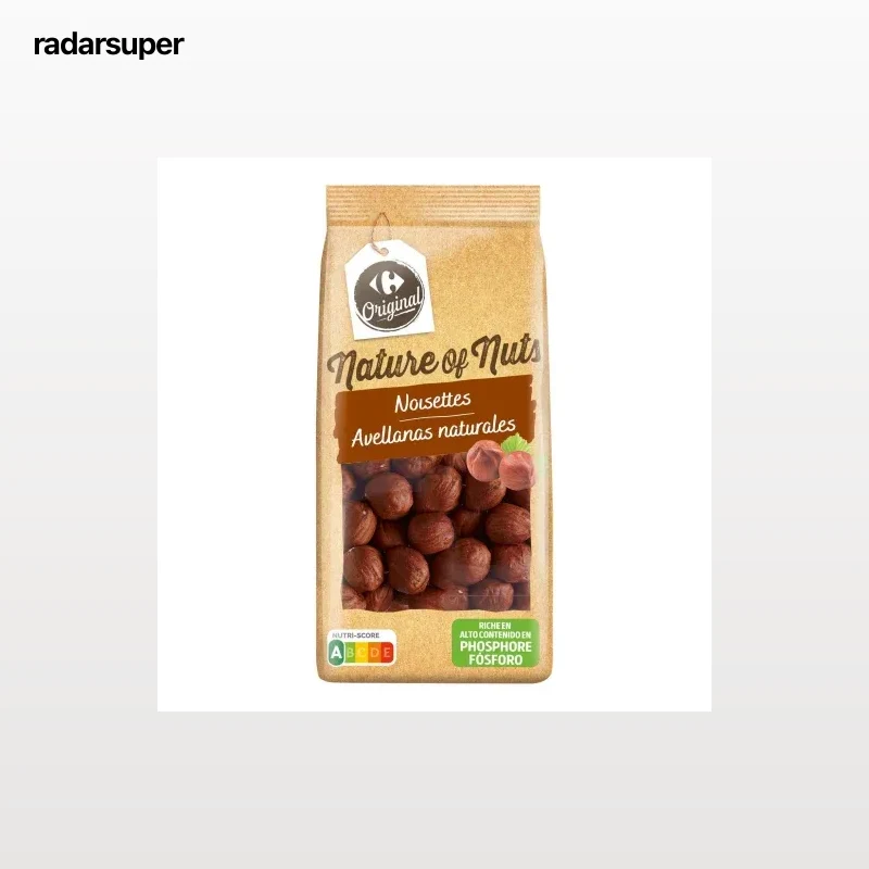 Avellana natural Original Carrefour 200 g.