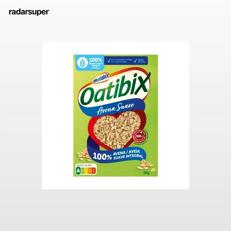 Avena suave integral Weetabix Oatibix 500 g.