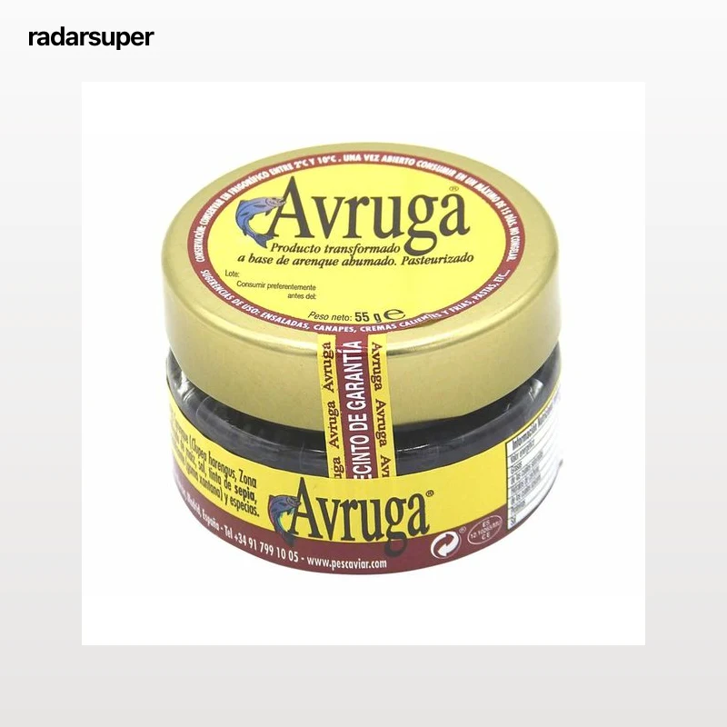 AVRUGA Sucedáneo de huevas a base de arenque ahumado AVRUGA 55 g.