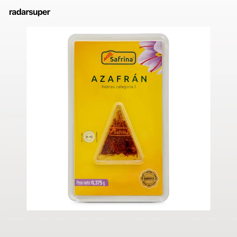 Azafrán en hebras Safrina 0.375 g
