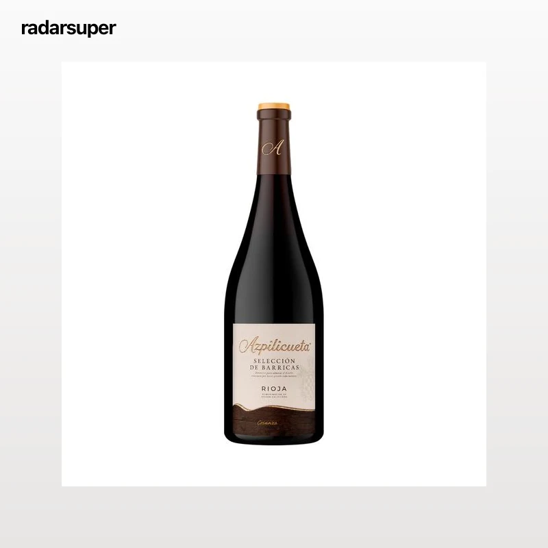 AZPILICUETA Selección barrica Vino tinto crianza con D.O. Ca. Rioja botella de 75 cl.
