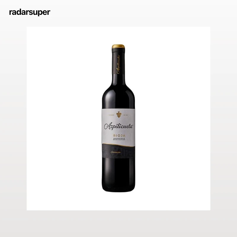 AZPILICUETA Vino tinto de crianza con D.O. Ca. Rioja botella 75 cl.