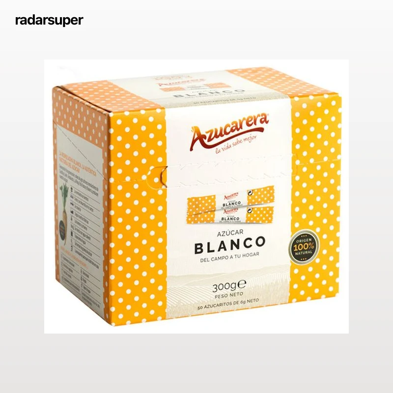 Azúcar blanco Azucarera 50u en sobres