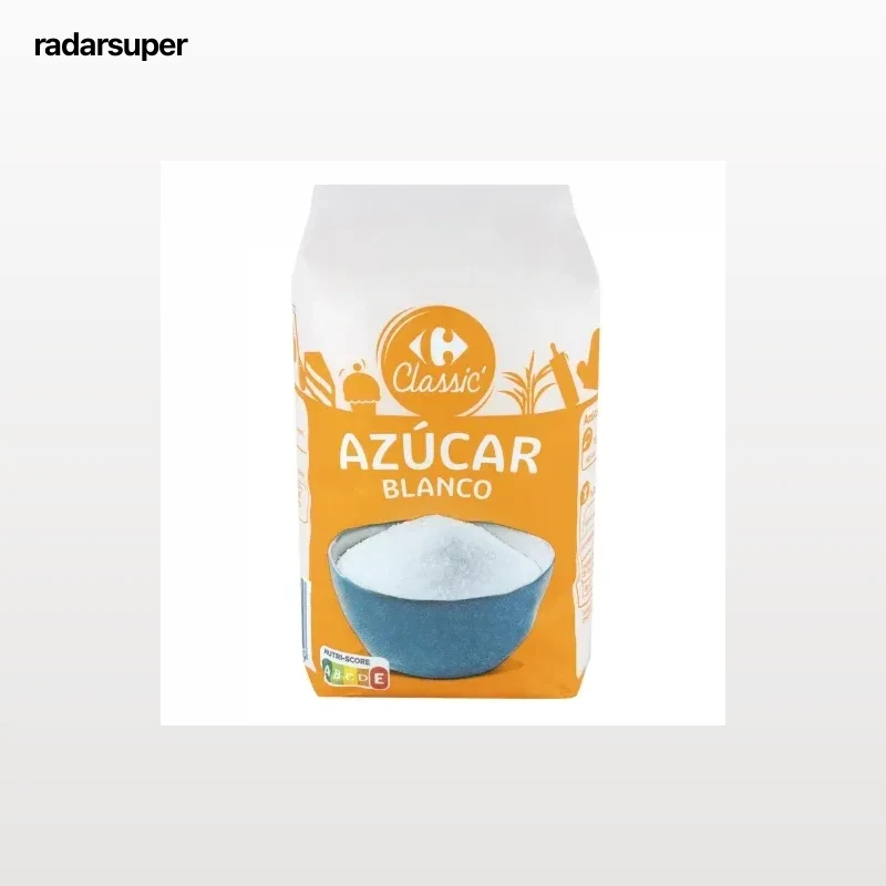 Azúcar blanco Carrefour Classic 1 kg.