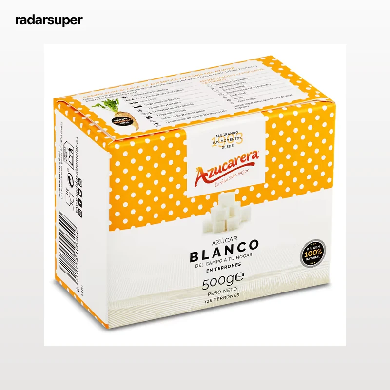 Azúcar blanco en terrones Azucarera 500 g