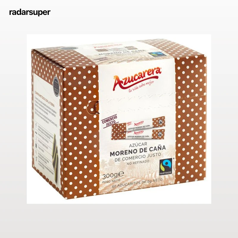 Azúcar moreno Azucarera 50u en sobres