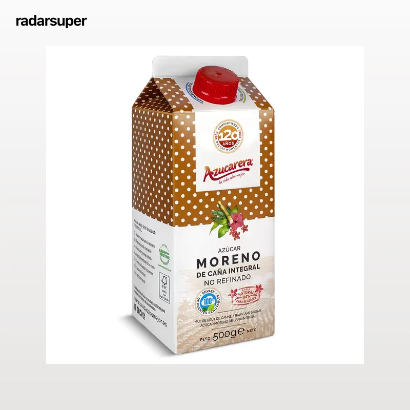 Azúcar moreno de caña integral Azucarera 500 g