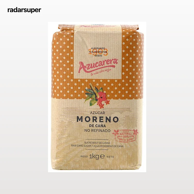 Azúcar moreno de caña no refinado Azucarera 1kg