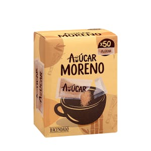 Azúcar moreno en sobres
