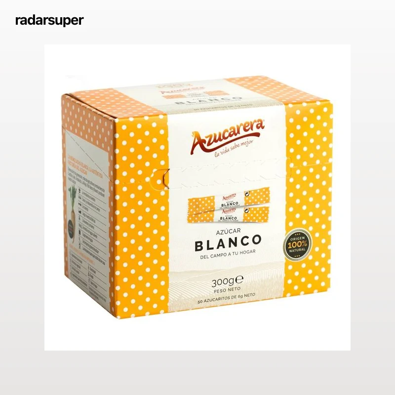 AZUCARERA Azúcar blanco en sobres 300 g.