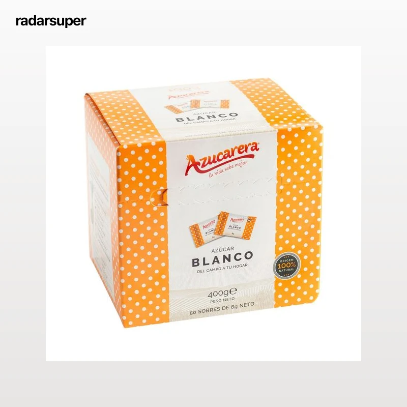 AZUCARERA Azúcar blanco en sobres 400 gr,