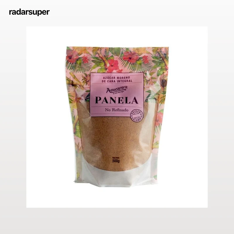 AZUCARERA Panela, azúcar moreno de caña integral 500 g.
