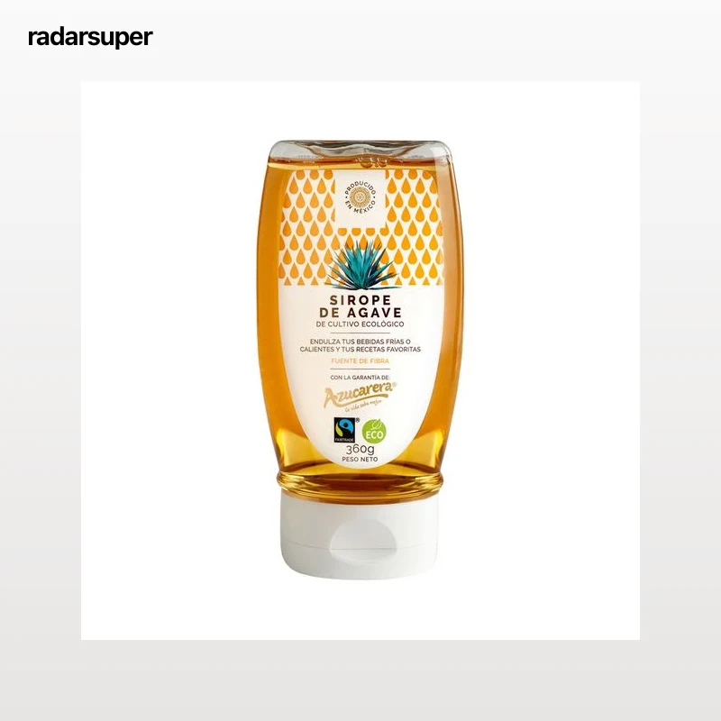 AZUCARERA Sirope de ágave, de cultivo ecológico 360 g.