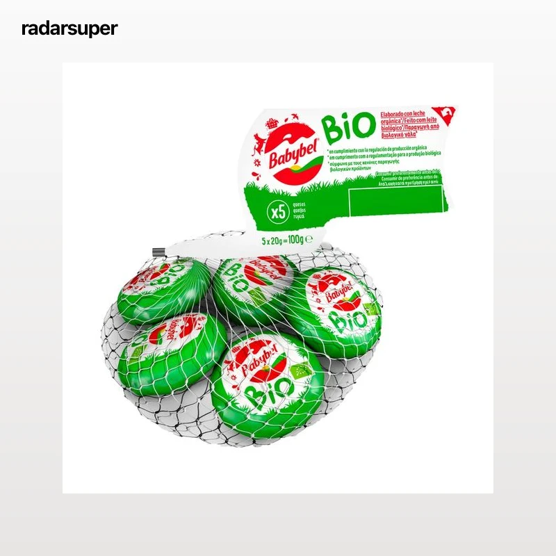 BABYBEL Queso en porciones ecológico Mini 5 uds. 100 g.