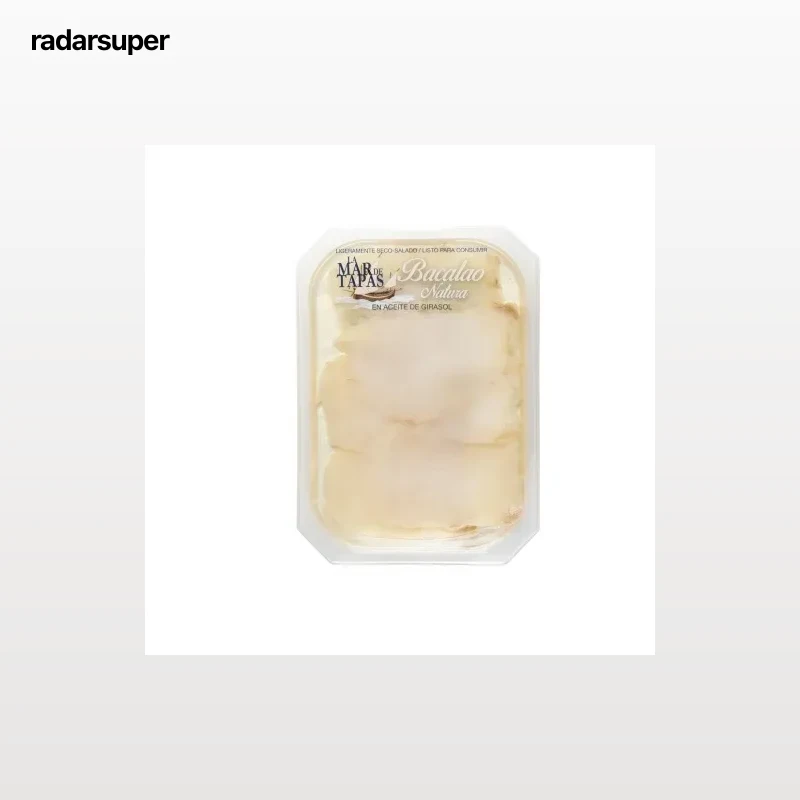 Bacalao natura en aceite de girasol La Mar de Tapas 130 g