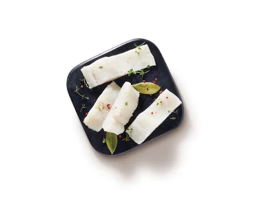 Bacalao al punto de sal