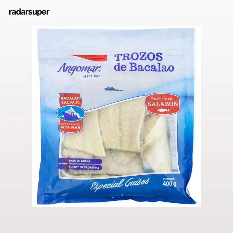 Bacalao en trozos Angomar 400g