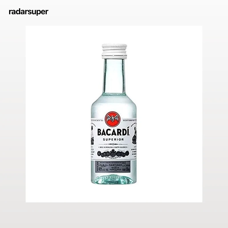 BACARDI Carta blanca Ron blanco de calidad superior botella 5 cl.