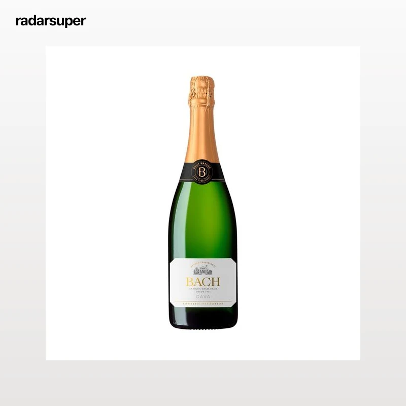 BACH Cava brut, elaborado de forma tradicional y con D.O. Cava botella 75 cl.