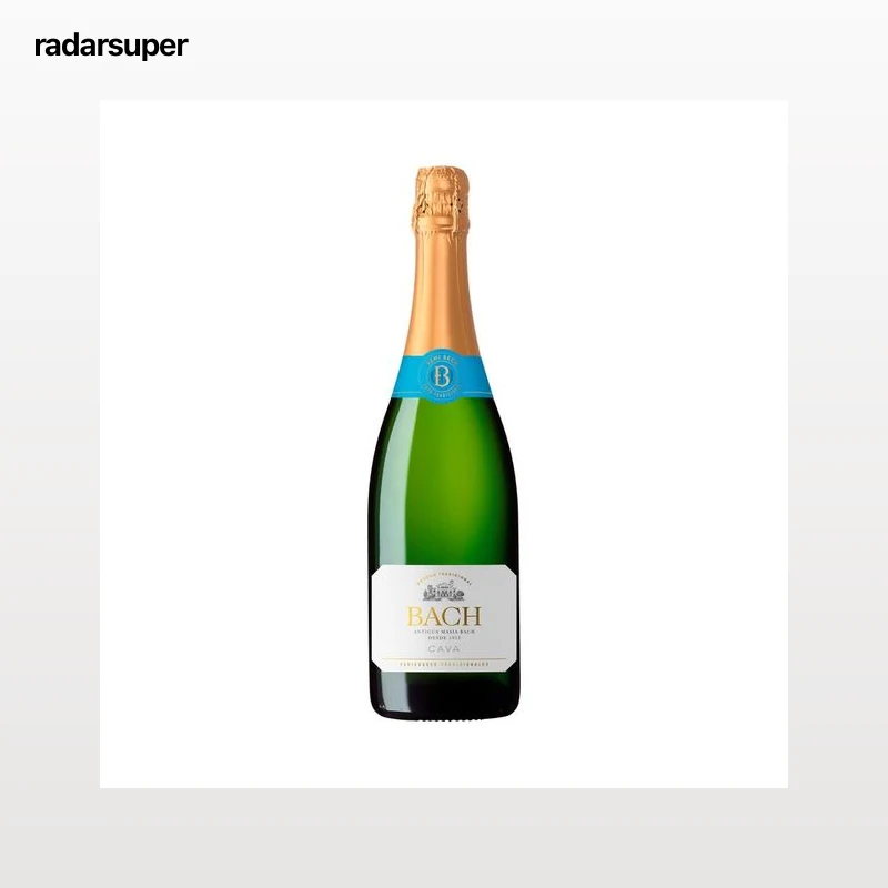 BACH Cava semiseco suave botella de 75 cl.