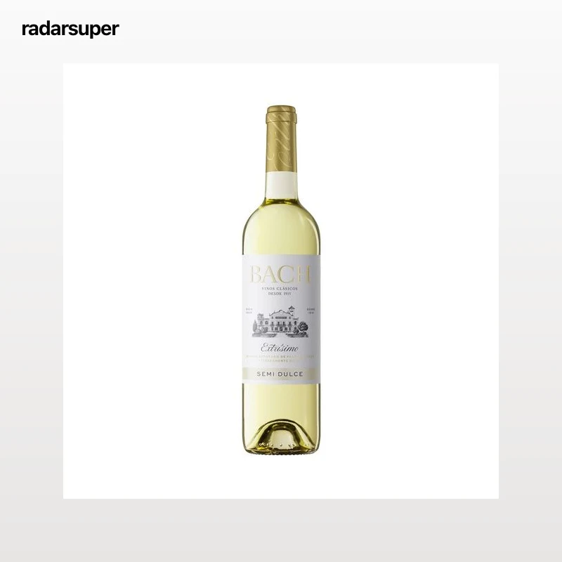 BACH Extrísimo Vino blanco semidulce afrutado con D.O. Catalunya botella 75 cl.