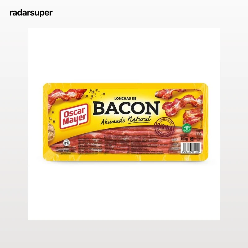 Bacon ahumado en lonchas Oscar Mayer 150g