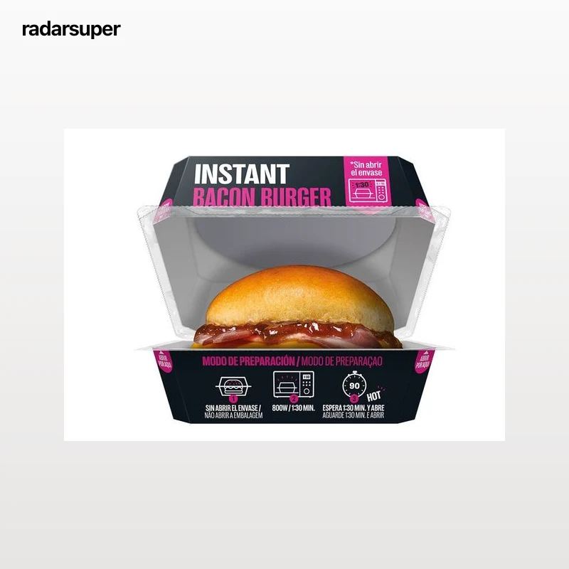 Bacon burguer broklyn town 92% vacuno 210g