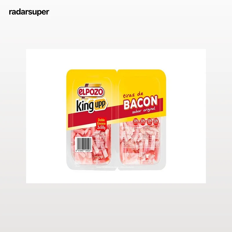 BACON ELPOZO TIRAS 2X50G