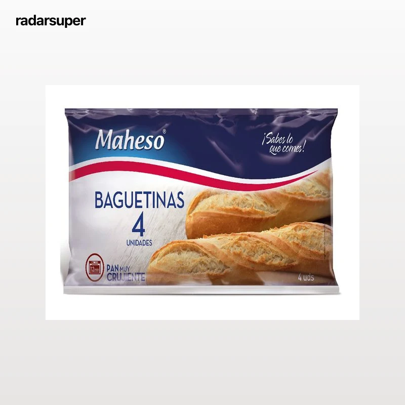 BAGUETES MAHESO 4UN 500G