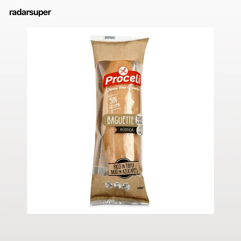 Baguette rústica sin gluten Proceli 120 g