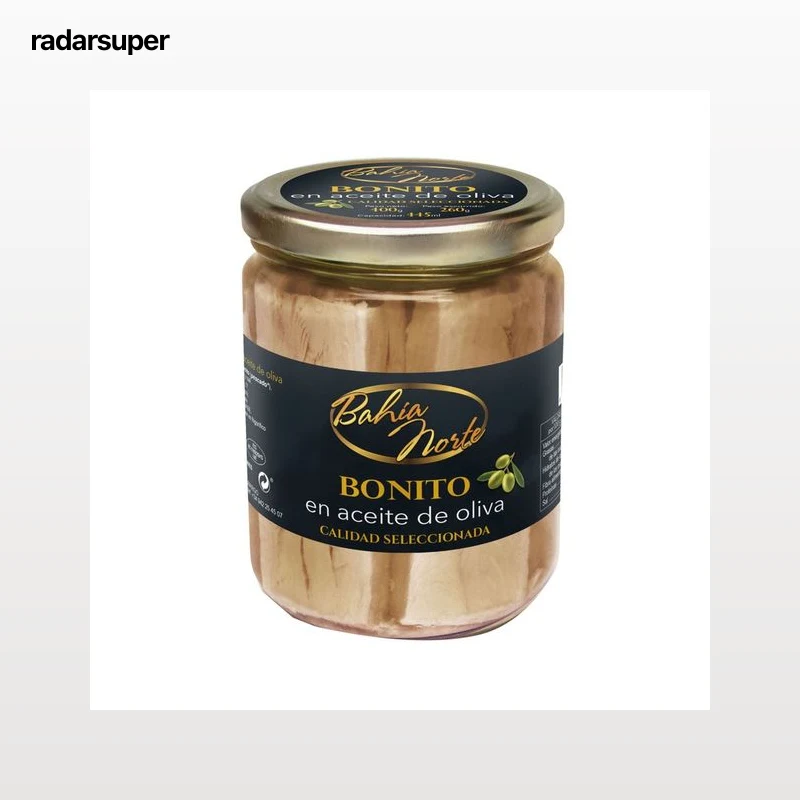 BAHIA NORTE Tarro de Bonito en aceite de oliva 260g