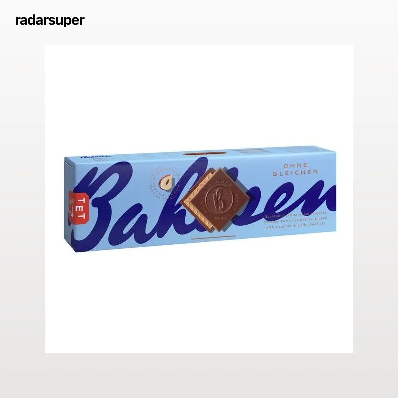 BAHLSEN Ohne Gleichen Galletas barquillos de chocolate 125 g.