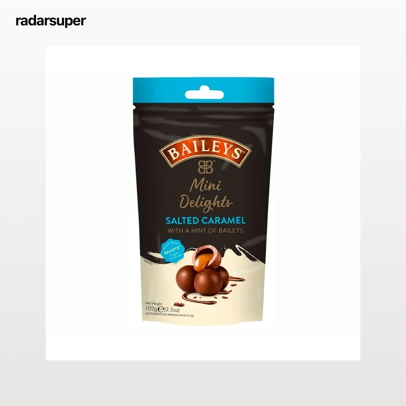 BAILEYS Bombones salted caramel truffles pouch 102 g.