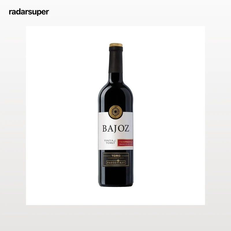 BAJOZ  Vino tinto con D.O. Toro botella 75 cl.