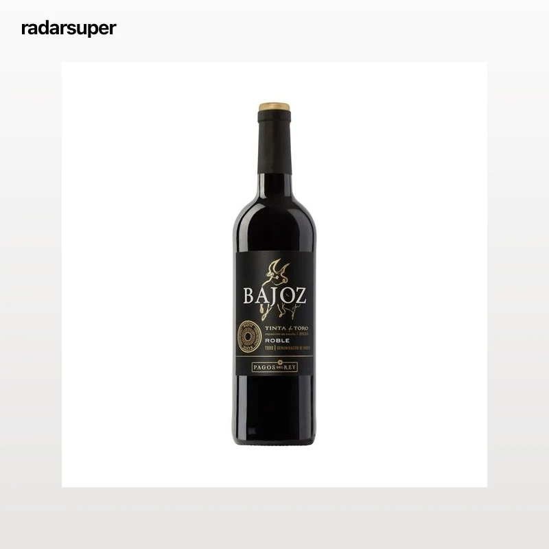 BAJOZ  Vino tinto roble con D.O. Toro botella 75 cl.