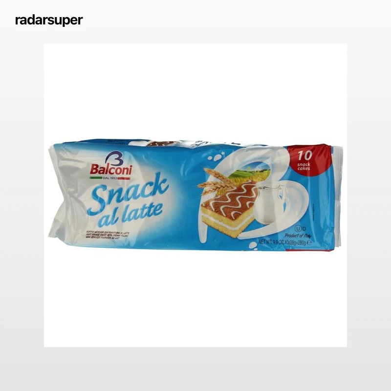BALCONI Bizcochito relleno de leche 280 g.