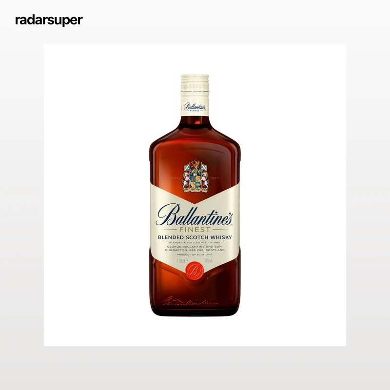 BALLANTINES Whisky blended escocés botella 1l.