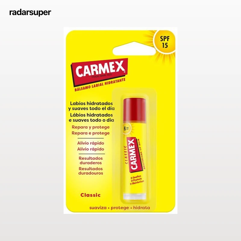 Bálsamo labial stick Carmex classic f5
