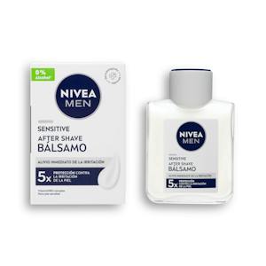 Bálsamo pós-barba Sensitive Nivea Men 0% álcool