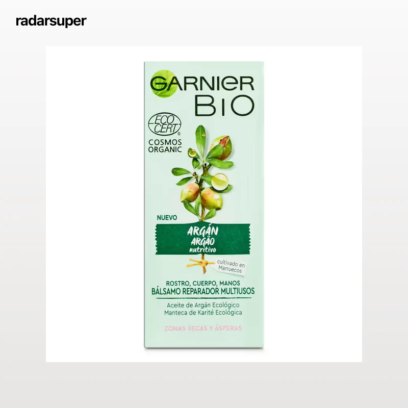 Bálsamo reparador multiusos argán pieles secas y ásperas Garnier 50 ml