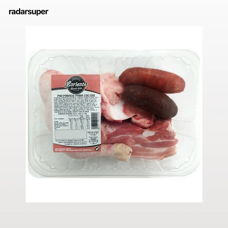 Bandeja de arreglo para cocido con trozo de pollo LORIENTE