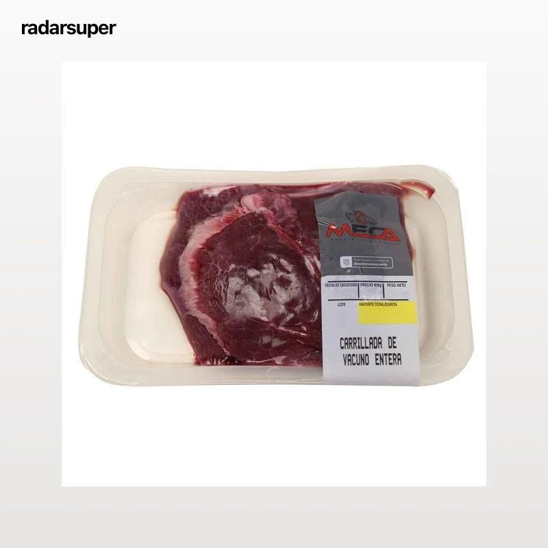 Bandeja de carrillada de vacuno entera MECA